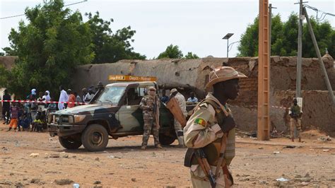 Gunmen kill at least 23 in an attack on a village in central Mali